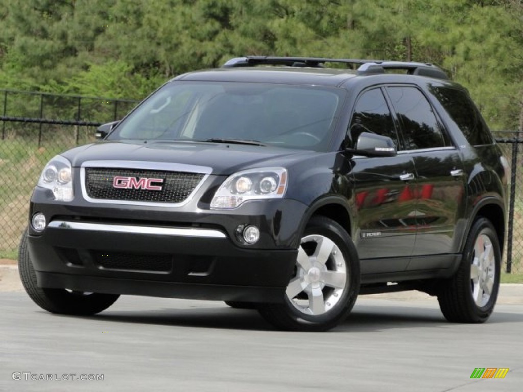 2007 Acadia SLT AWD - Carbon Metallic / Ebony photo #1