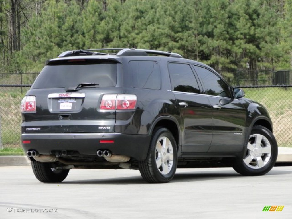 2007 Acadia SLT AWD - Carbon Metallic / Ebony photo #3