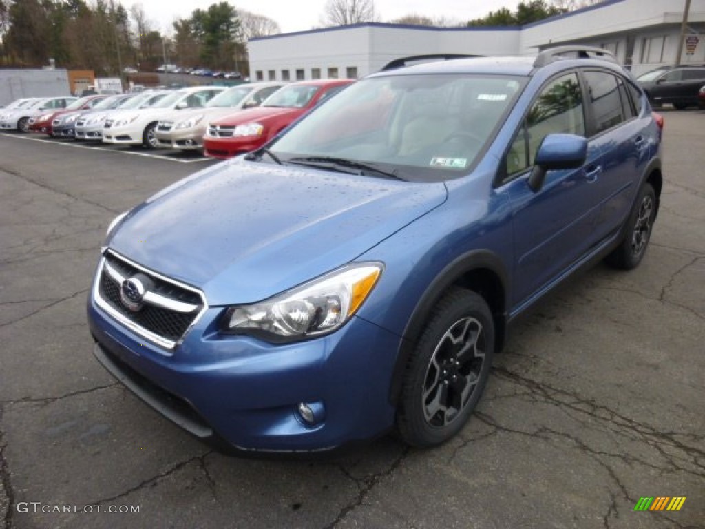Quartz Blue Pearl 2014 Subaru XV Crosstrek 2.0i Premium Exterior Photo #92486849