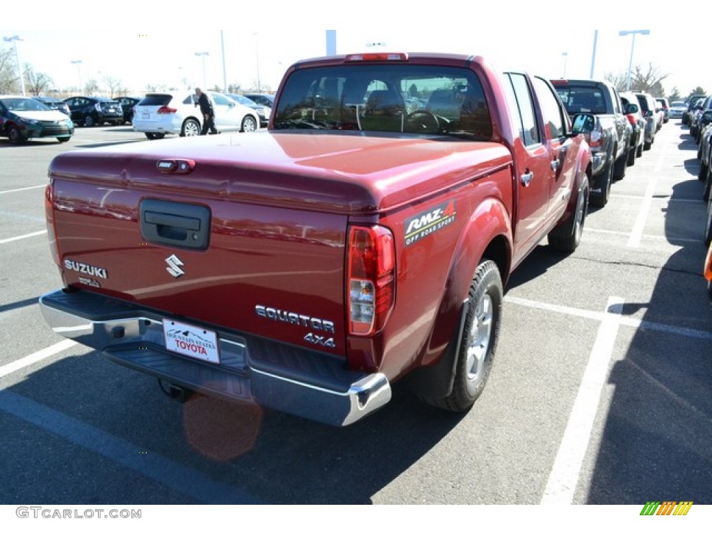 2012 Equator RMZ Crew Cab 4x4 - Adobe Red / Graphite photo #2