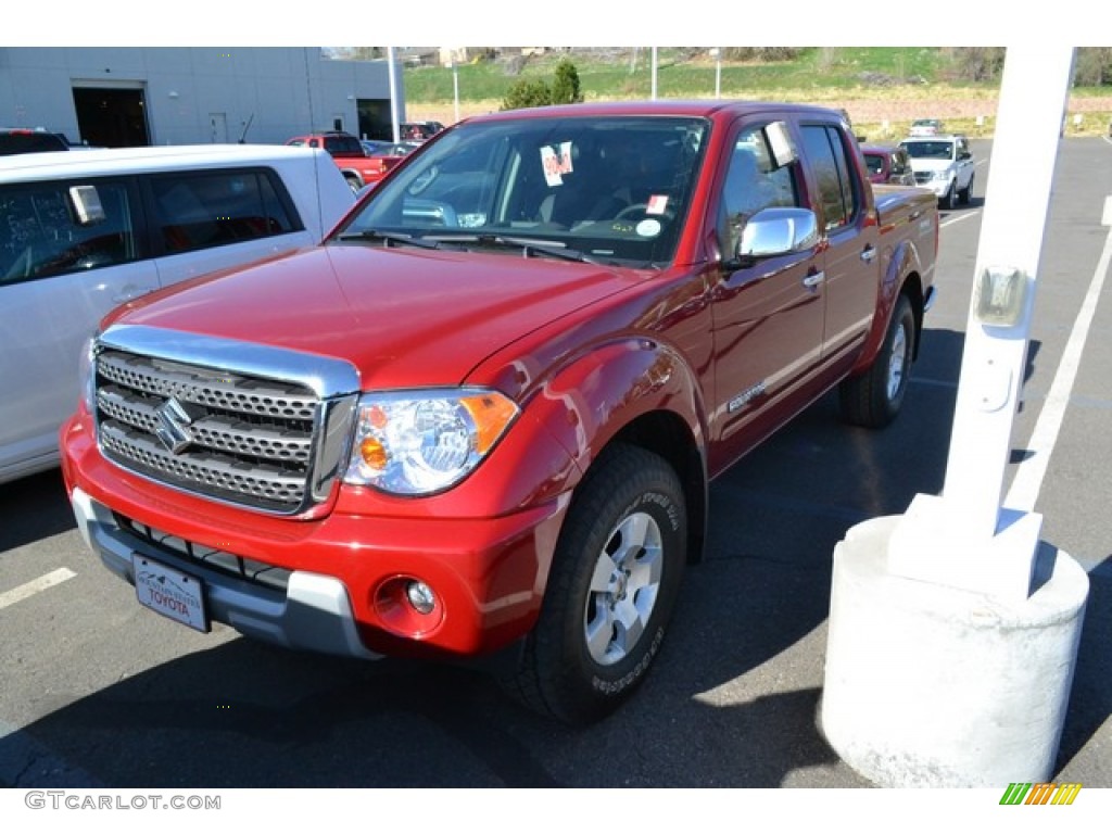 2012 Equator RMZ Crew Cab 4x4 - Adobe Red / Graphite photo #4
