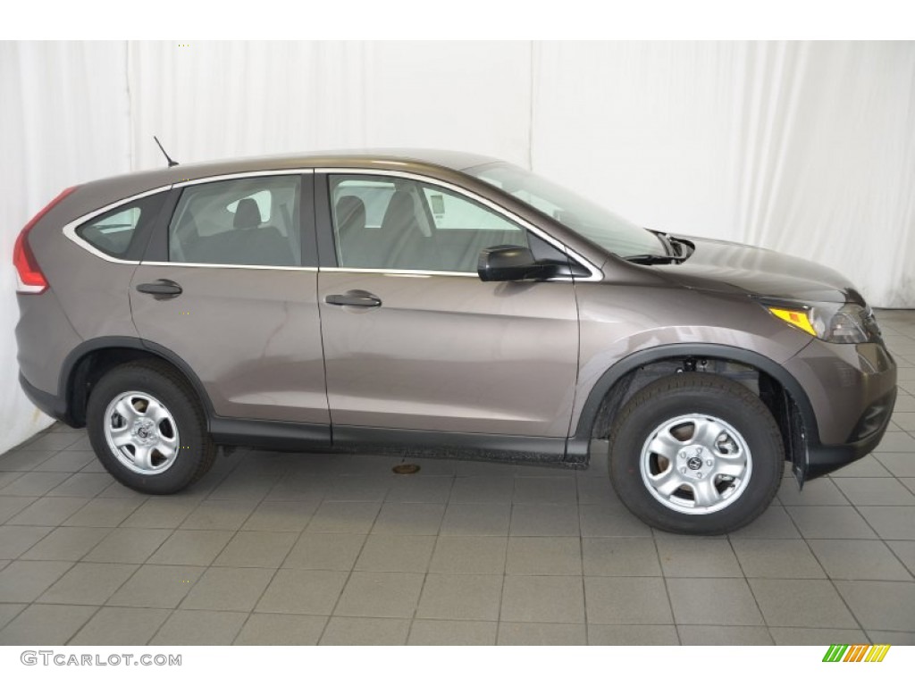 2014 CR-V LX AWD - Urban Titanium Metallic / Black photo #4