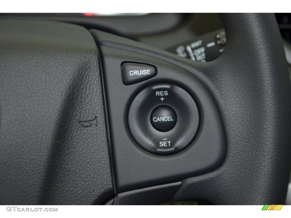 2014 CR-V LX AWD - Urban Titanium Metallic / Black photo #15