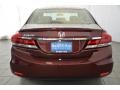 Crimson Pearl - Civic LX Sedan Photo No. 6