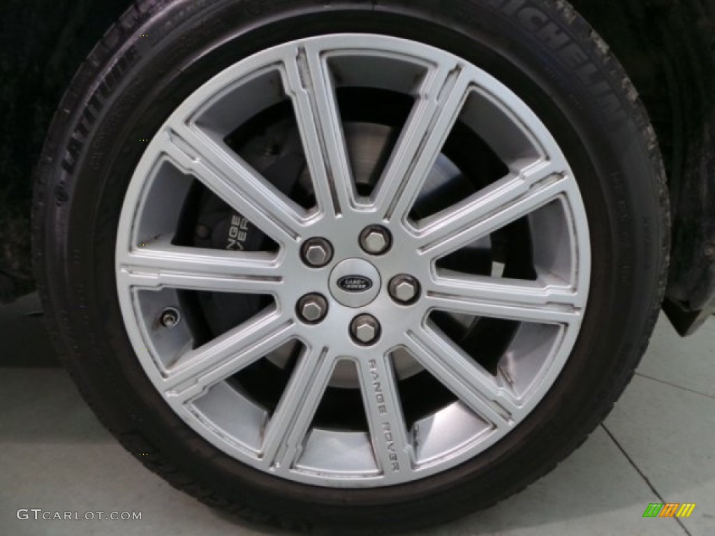 2011 Range Rover Supercharged - Ipanema Sand Metallic / Arabica/Ivory photo #8