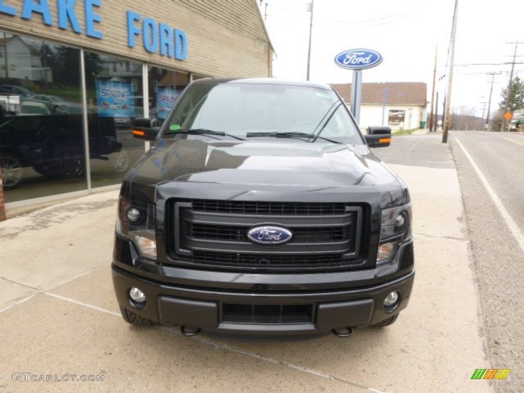 2014 F150 FX4 SuperCrew 4x4 - Tuxedo Black / Black photo #2