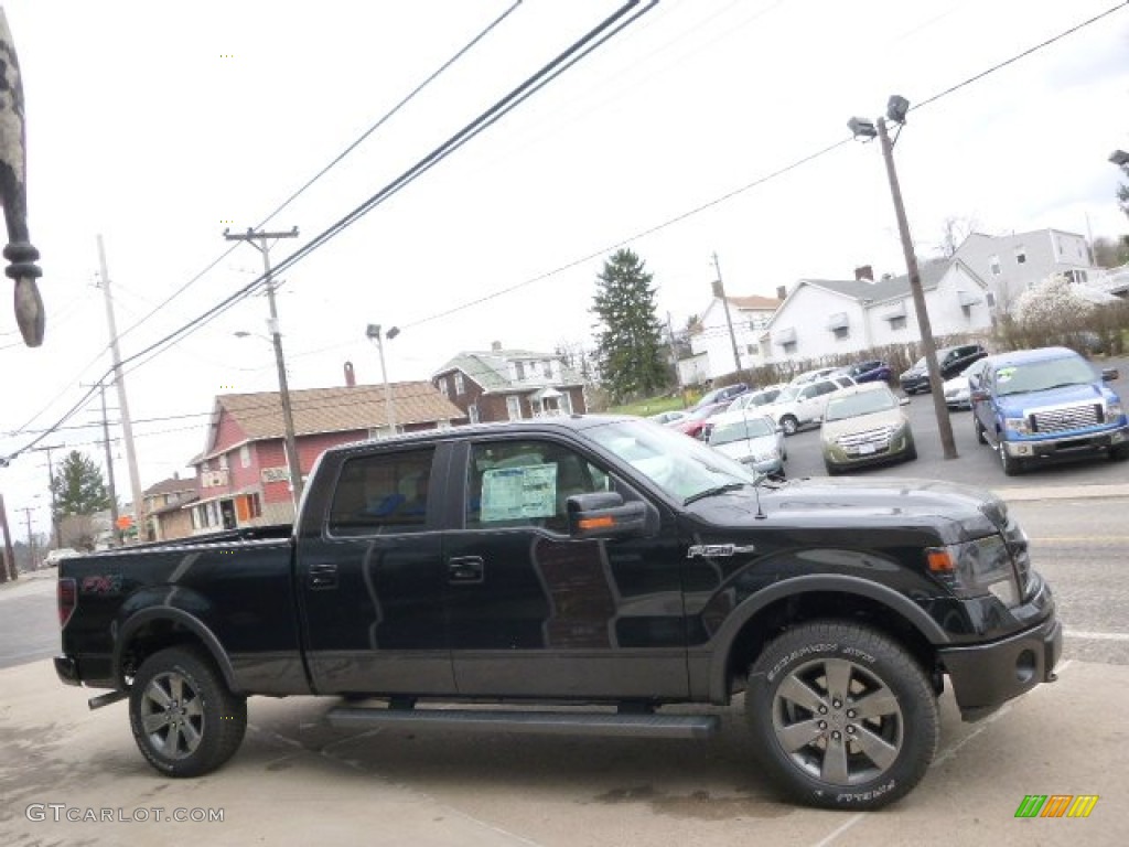 2014 F150 FX4 SuperCrew 4x4 - Tuxedo Black / Black photo #4