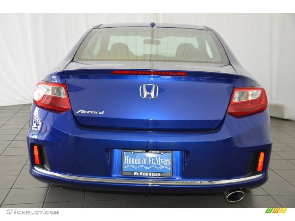 2014 Accord EX-L Coupe - Still Night Pearl / Black photo #6
