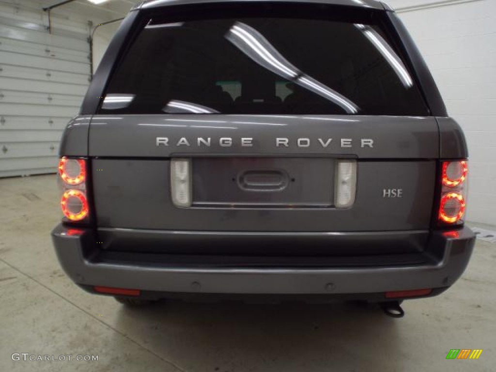 2011 Range Rover HSE - Stornoway Grey Metallic / Tan/Jet photo #11