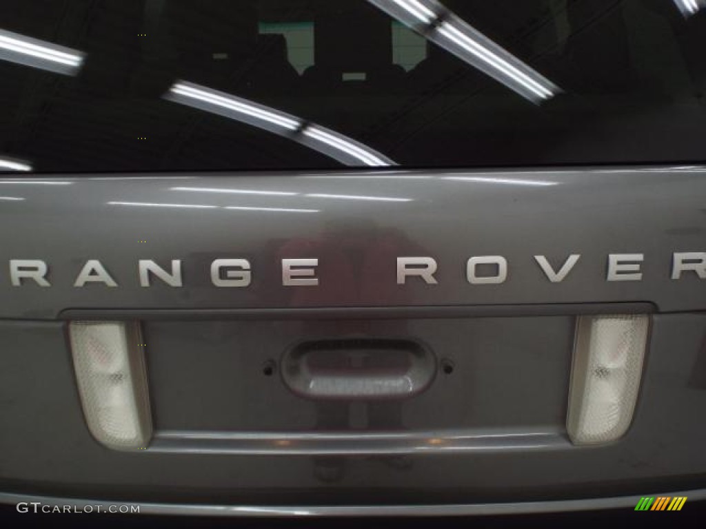 2011 Range Rover HSE - Stornoway Grey Metallic / Tan/Jet photo #12