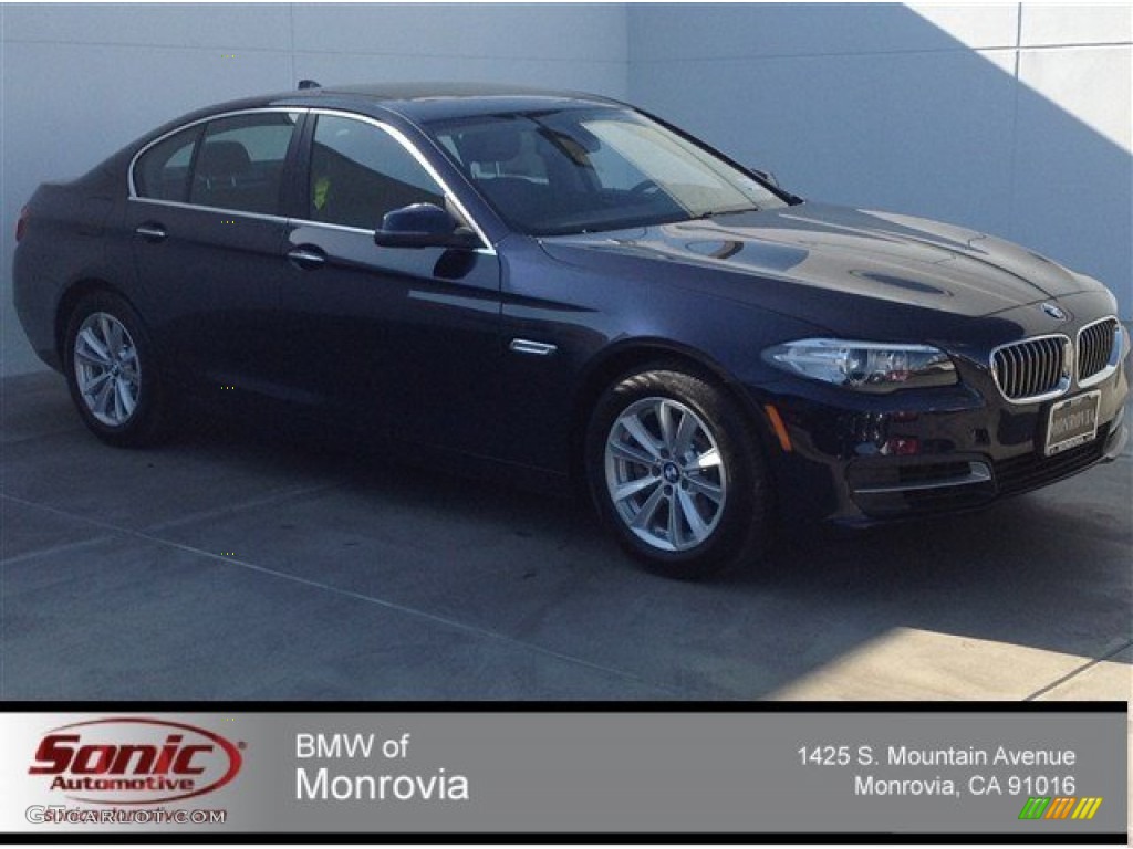 2014 5 Series 528i Sedan - Imperial Blue Metallic / Black photo #1