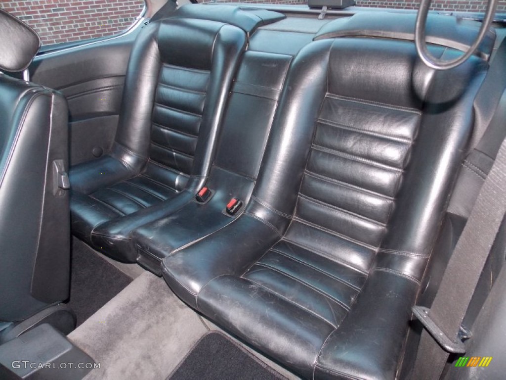 1986 BMW 6 Series 635CSi Rear Seat Photo #92499846