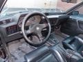 1986 BMW 6 Series Black Interior Prime Interior Photo