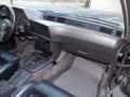 1986 BMW 6 Series Black Interior Dashboard Photo
