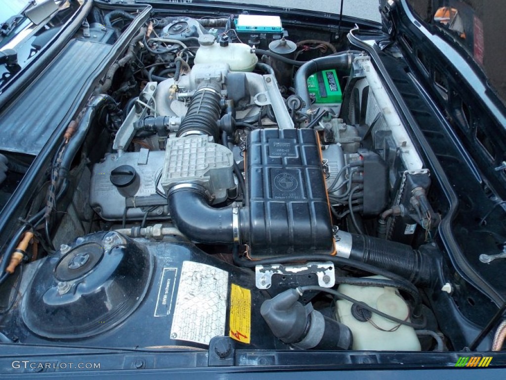 1986 BMW 6 Series 635CSi Engine Photos