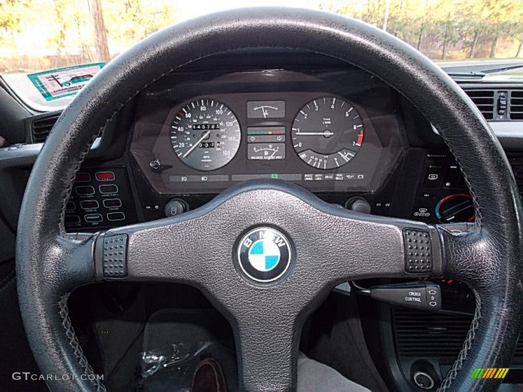 1986 BMW 6 Series 635CSi Steering Wheel Photos