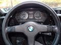 1986 BMW 6 Series Black Interior Steering Wheel Photo