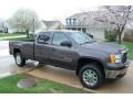 2011 Storm Gray Metallic GMC Sierra 2500HD SLE Crew Cab 4x4  photo #5