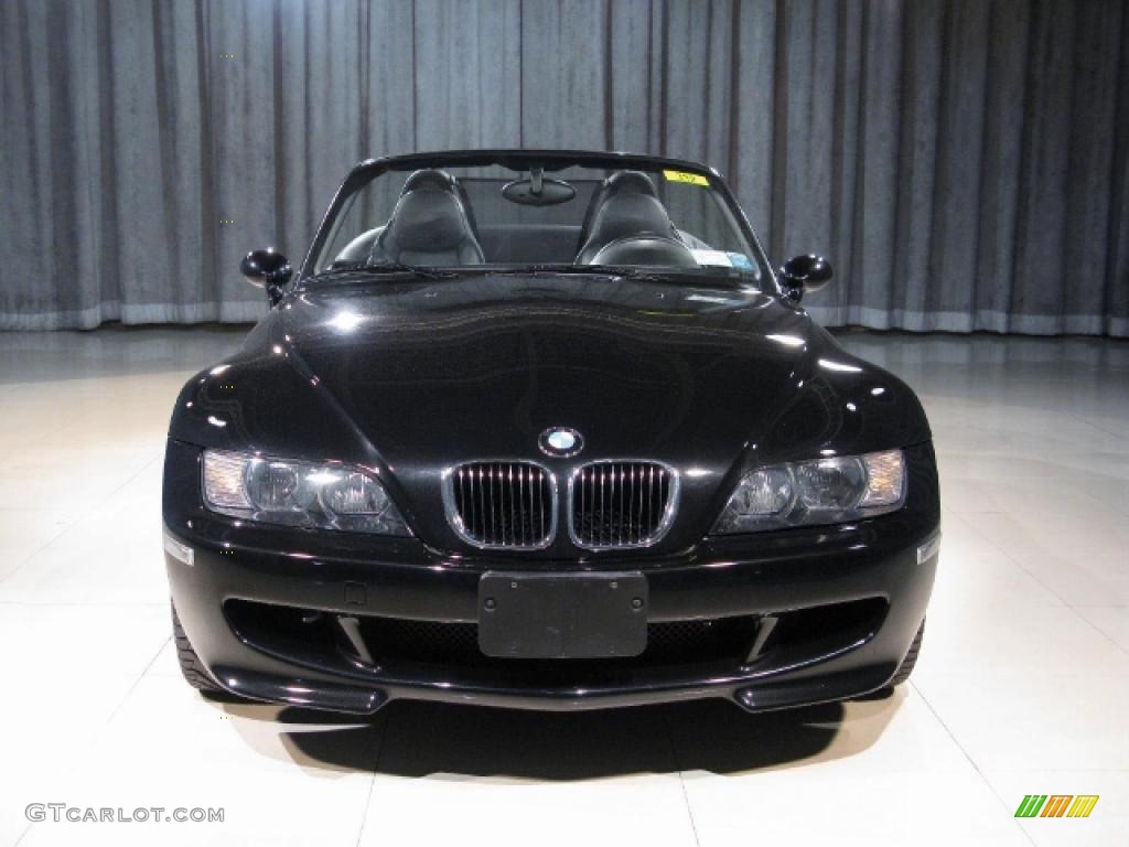 2001 M Roadster - Cosmos Black Metallic / Black photo #4