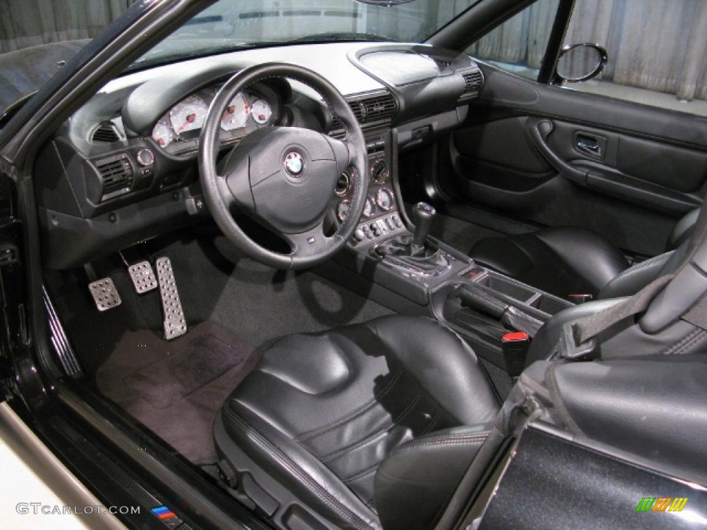 2001 M Roadster - Cosmos Black Metallic / Black photo #7