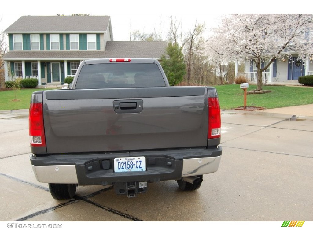 2011 Sierra 2500HD SLE Crew Cab 4x4 - Storm Gray Metallic / Ebony photo #19