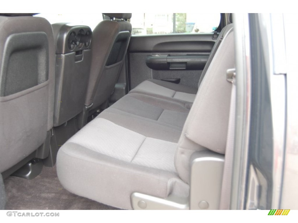 2011 Sierra 2500HD SLE Crew Cab 4x4 - Storm Gray Metallic / Ebony photo #27