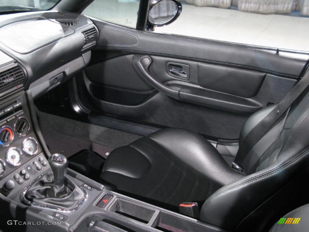 2001 M Roadster - Cosmos Black Metallic / Black photo #11