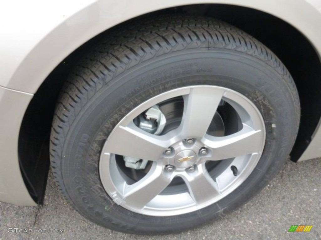 2014 Cruze LT - Champagne Silver Metallic / Medium Titanium photo #9