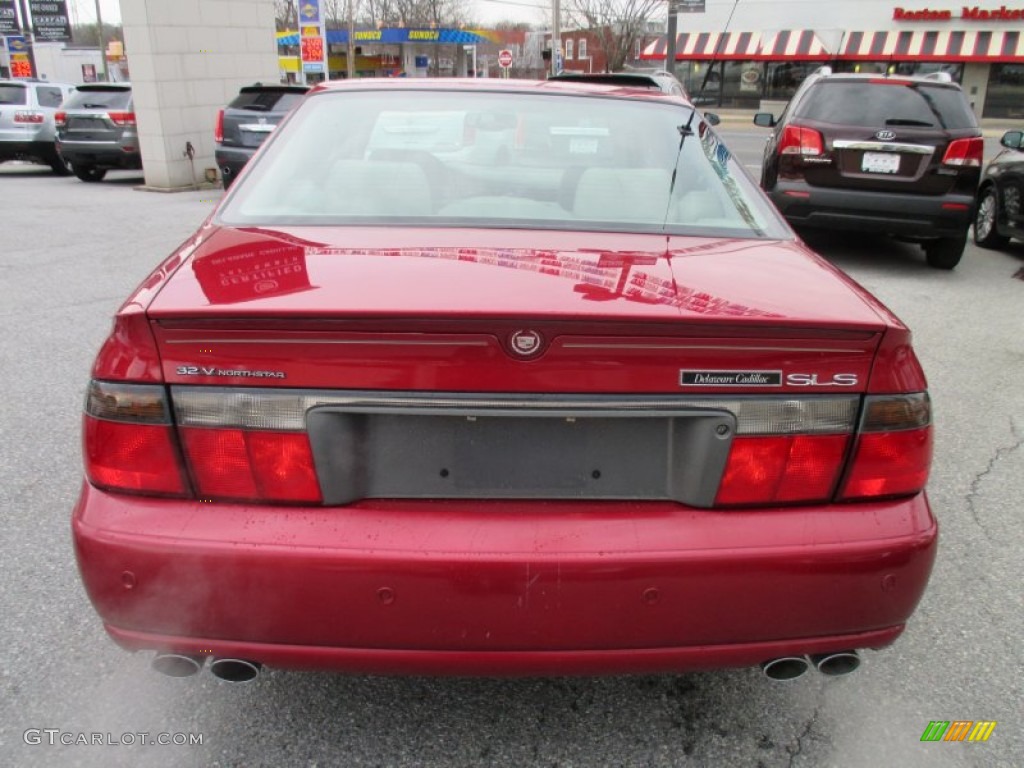 2003 Seville SLS - Crimson Red Pearl / Neutral Shale photo #5