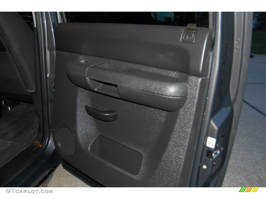2011 Sierra 2500HD SLE Crew Cab 4x4 - Storm Gray Metallic / Ebony photo #53