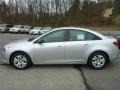 2014 Silver Ice Metallic Chevrolet Cruze LS  photo #2