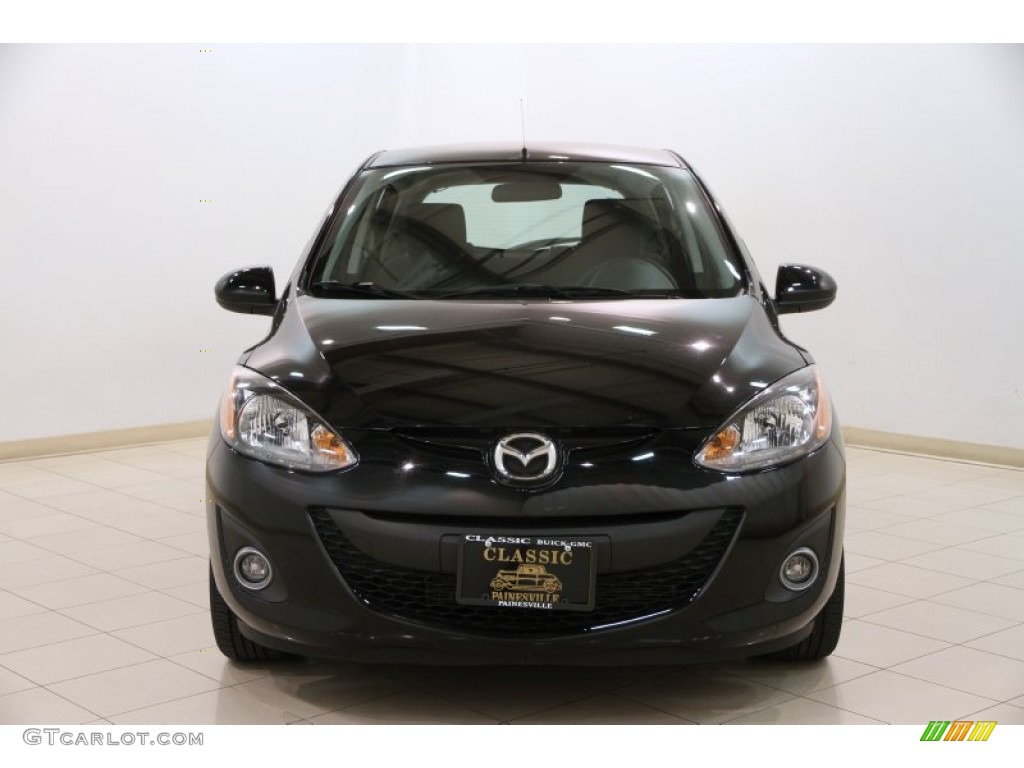 2013 MAZDA2 Touring - Brilliant Black / Black photo #2