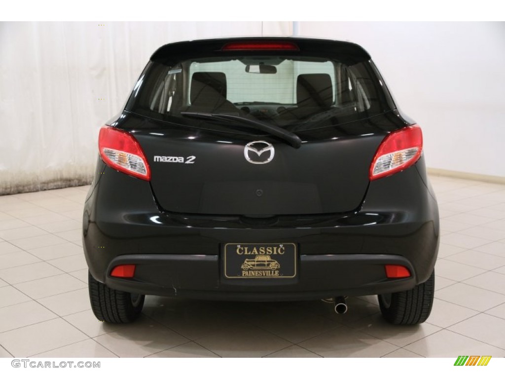 2013 MAZDA2 Touring - Brilliant Black / Black photo #14