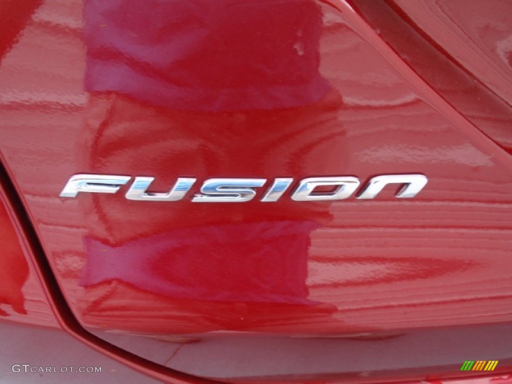 2014 Fusion SE EcoBoost - Ruby Red / Dune photo #14