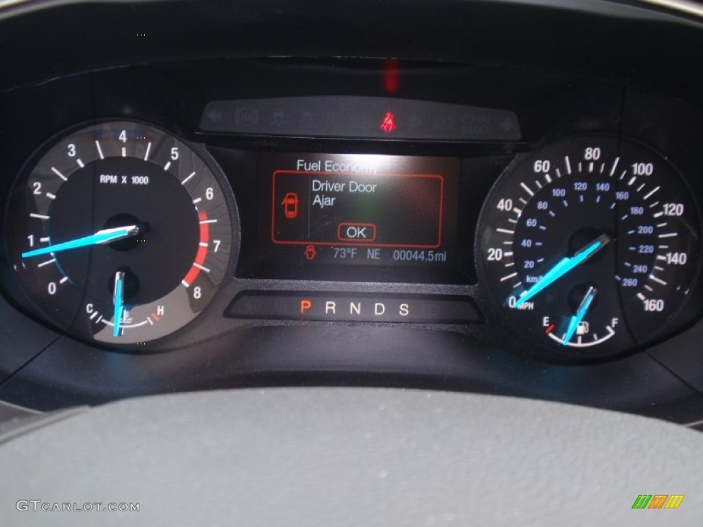 2014 Fusion SE EcoBoost - Ruby Red / Dune photo #32