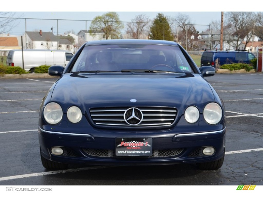 2001 CL 500 - Midnight Blue / Charcoal photo #2