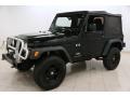 2003 Black Clearcoat Jeep Wrangler X 4x4  photo #3