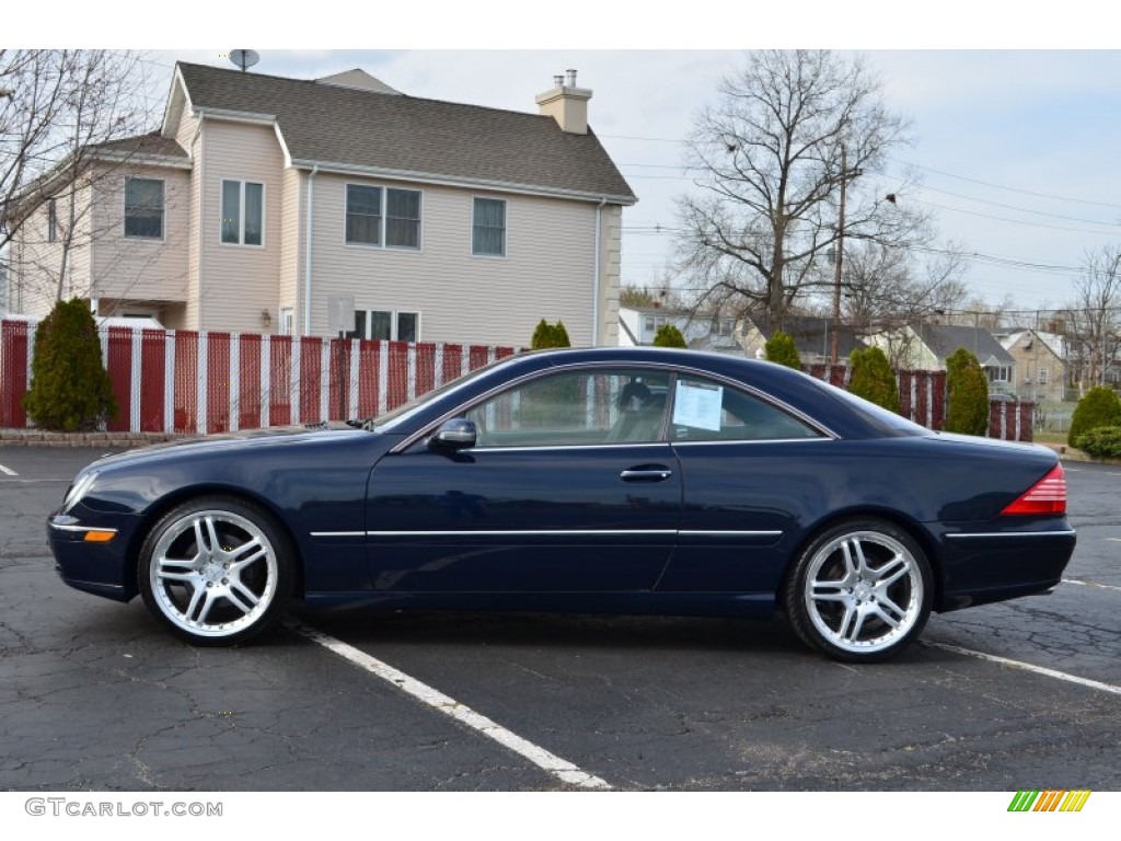 Midnight Blue 2001 Mercedes-Benz CL 500 Exterior Photo #92506180