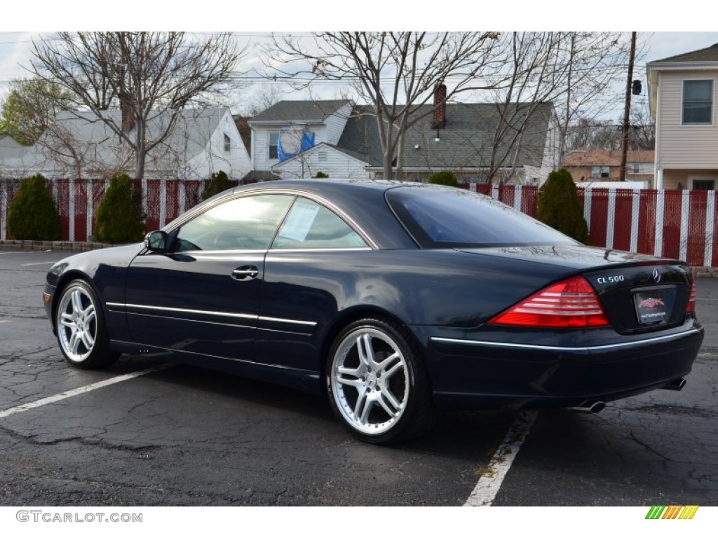 2001 CL 500 - Midnight Blue / Charcoal photo #5