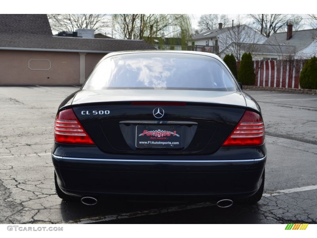 2001 CL 500 - Midnight Blue / Charcoal photo #6