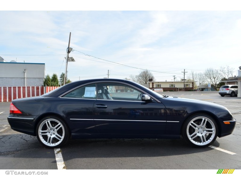 2001 CL 500 - Midnight Blue / Charcoal photo #8