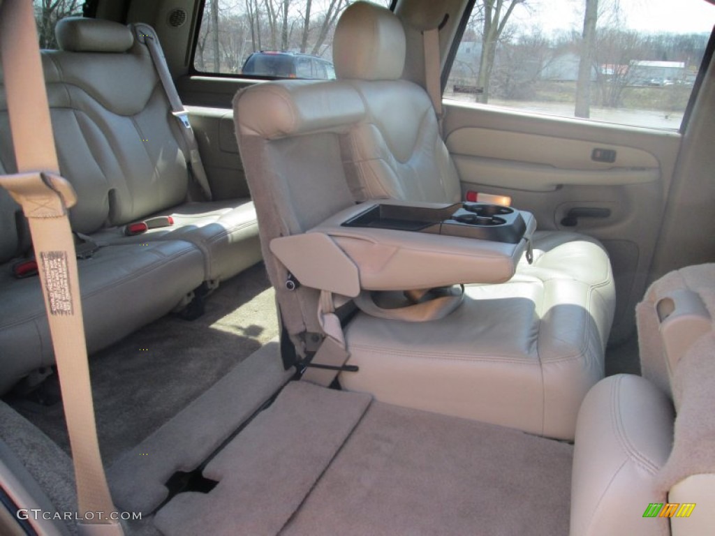 2001 Yukon SLT 4x4 - Garnet Red Metallic / Neutral Tan/Shale photo #34