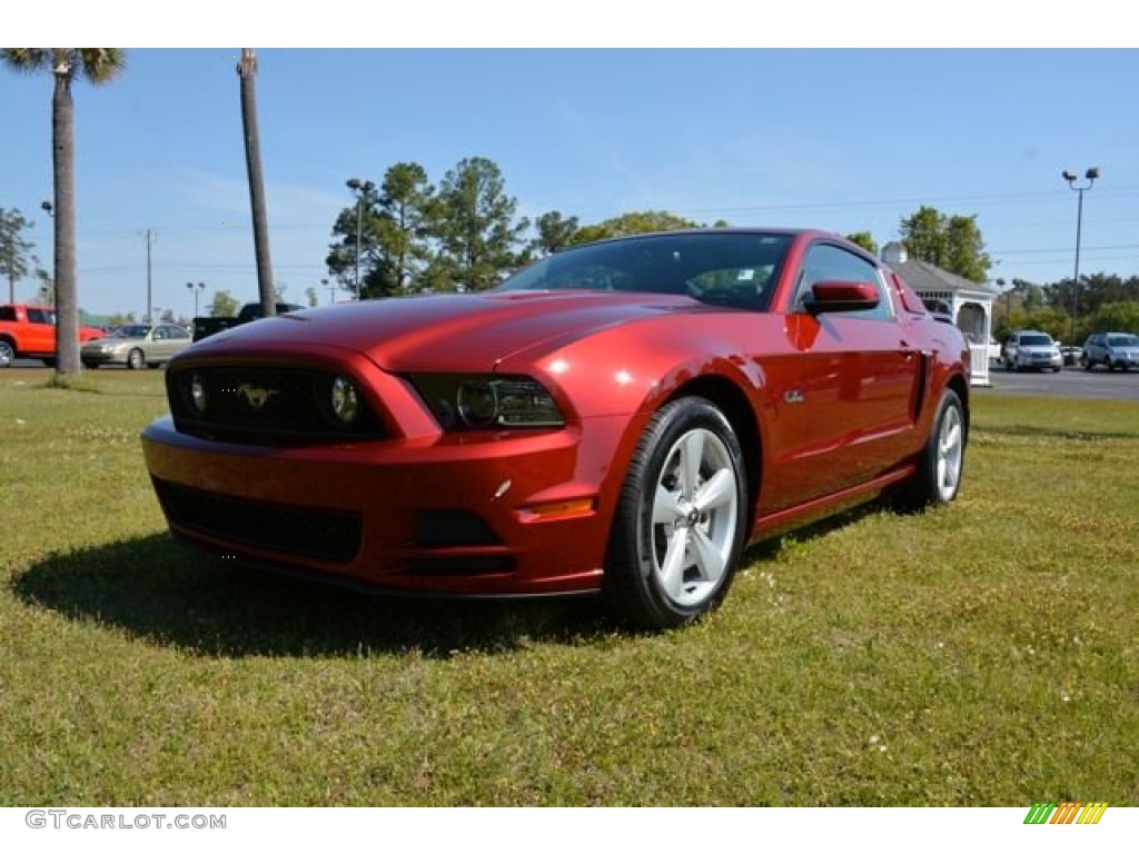 2014 Ruby Red Ford Mustang Gt Premium Coupe 92497764