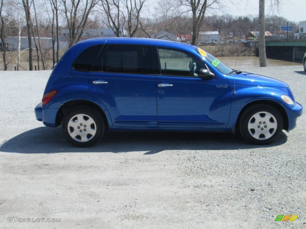 2004 PT Cruiser  - Electric Blue Pearlcoat / Dark Slate Gray photo #4