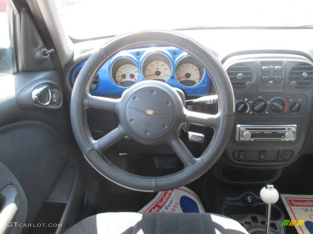 2004 PT Cruiser  - Electric Blue Pearlcoat / Dark Slate Gray photo #7