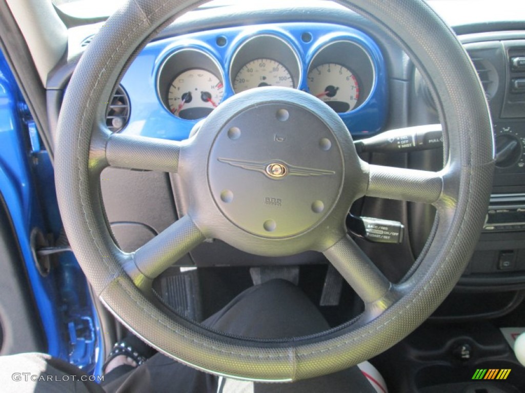 2004 PT Cruiser  - Electric Blue Pearlcoat / Dark Slate Gray photo #8