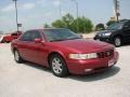 2001 Crimson Red Cadillac Seville STS  photo #4
