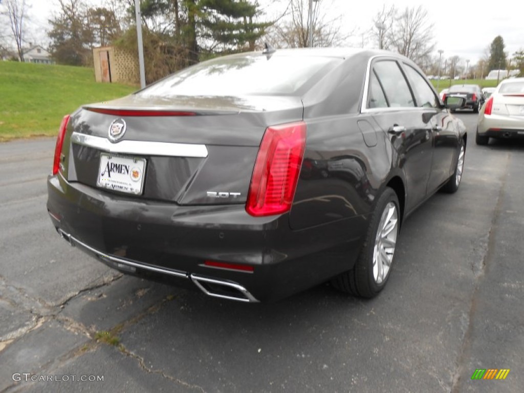 2014 CTS Luxury Sedan AWD - Majestic Plum Metallic / Light Cashmere/Medium Cashmere photo #5