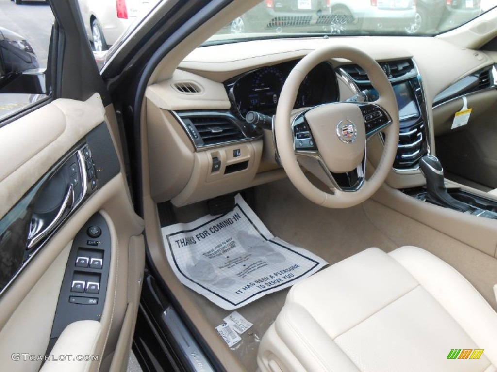 2014 CTS Luxury Sedan AWD - Majestic Plum Metallic / Light Cashmere/Medium Cashmere photo #7