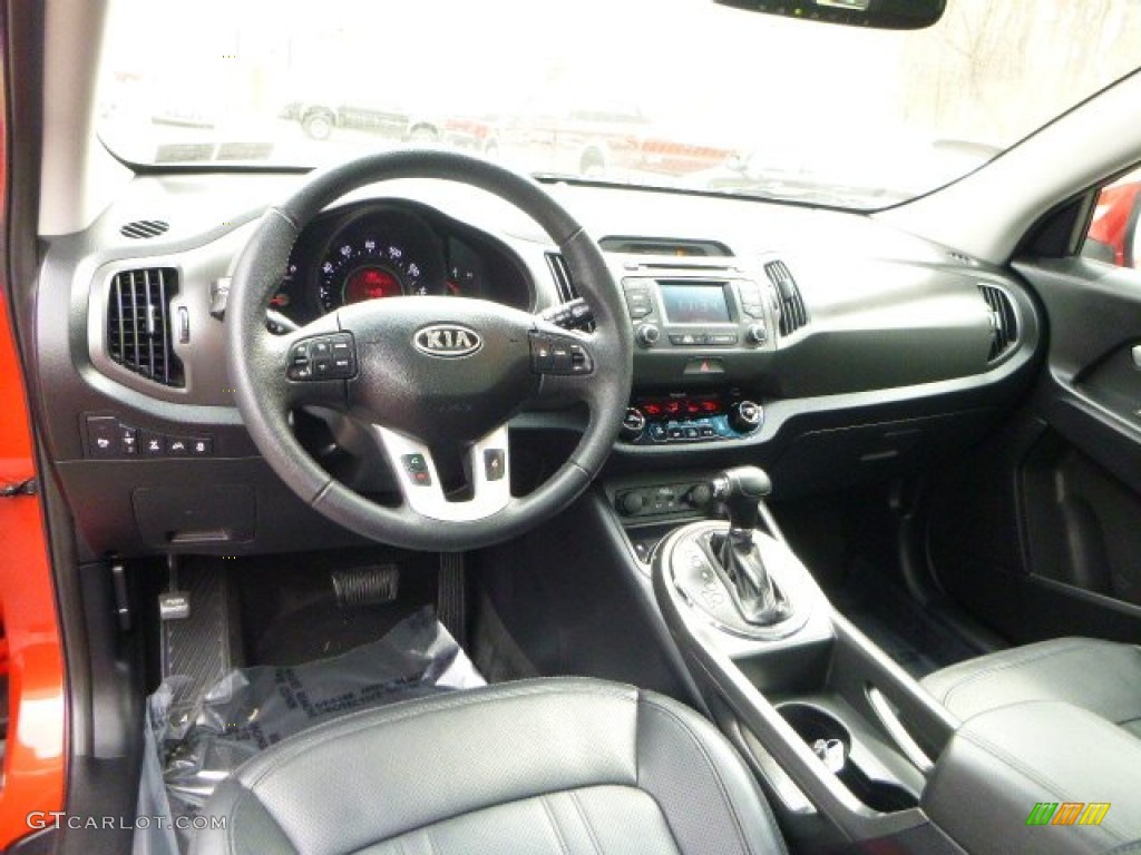 2012 Kia Sportage EX AWD Interior Color Photos